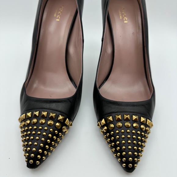 Vintage Gucci classic pumps size 40.5.  100mm - Picture 2 of 8